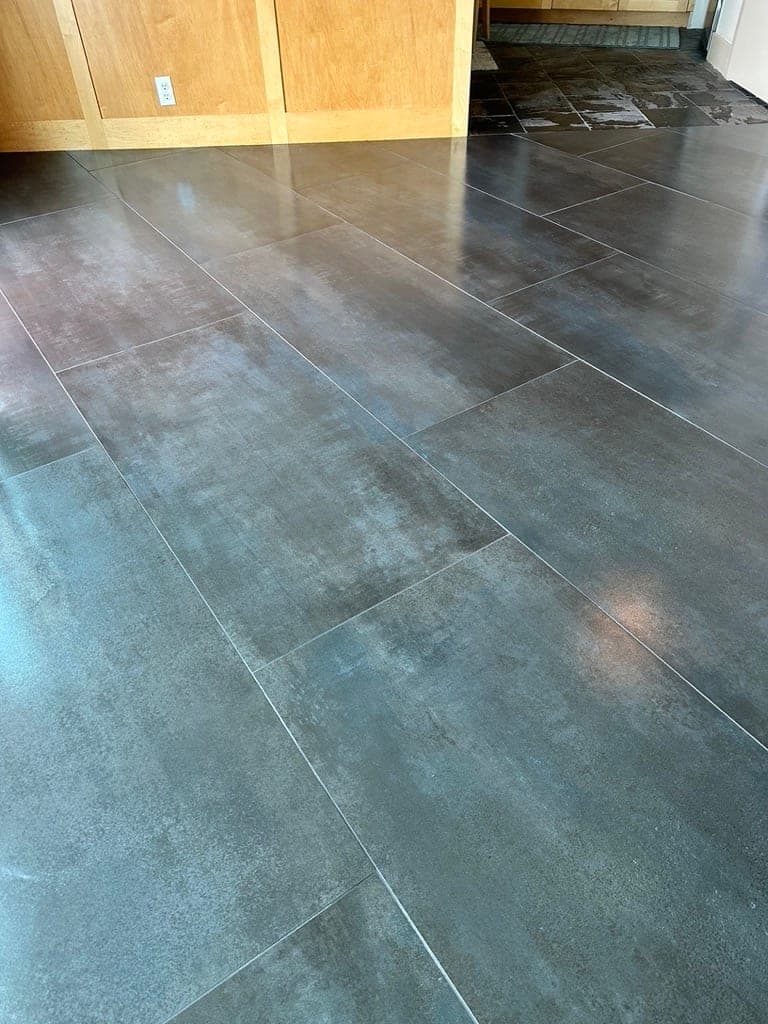 Charcoal Large-Format Floor